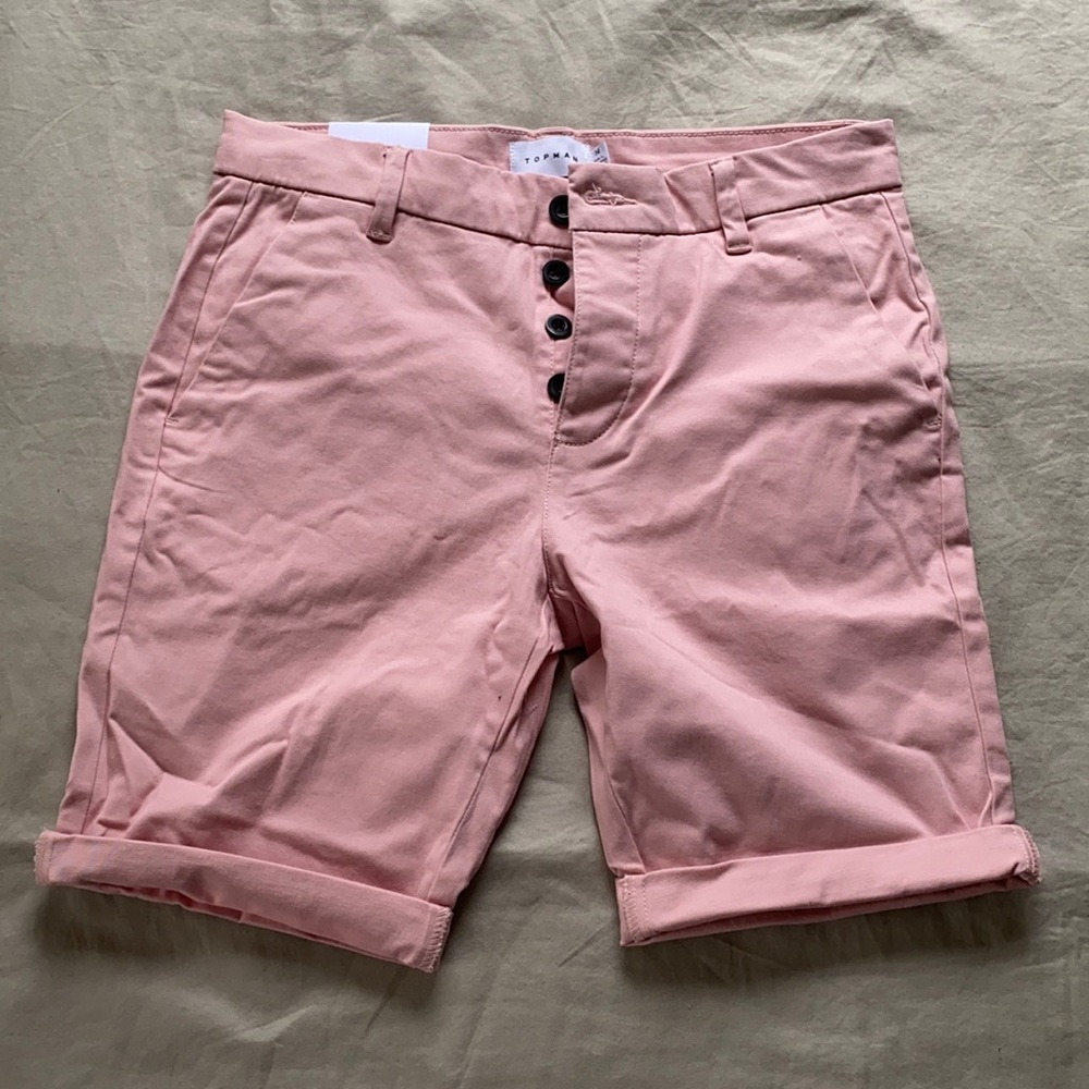 Pink Topman Shorts